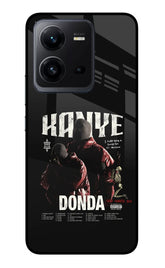 Donda Kanye West Vivo V25 5G Glass Case